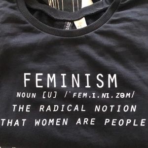 H&M Feminism sweater top